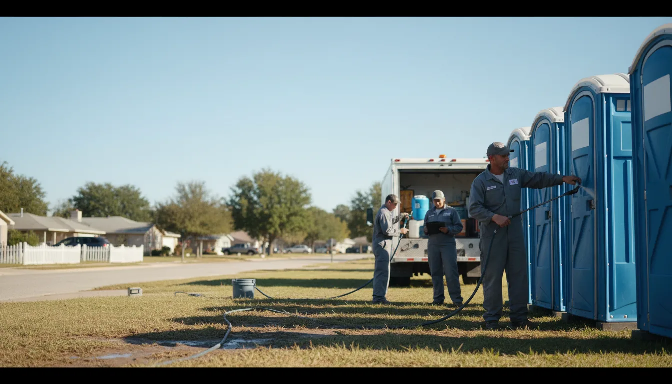 Long-Term Portable Toilet Rental in Ruskin, NE near me